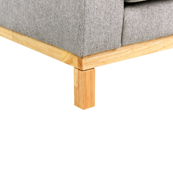 Canapea cu 2 locuri SIGGARD  Gri [10]