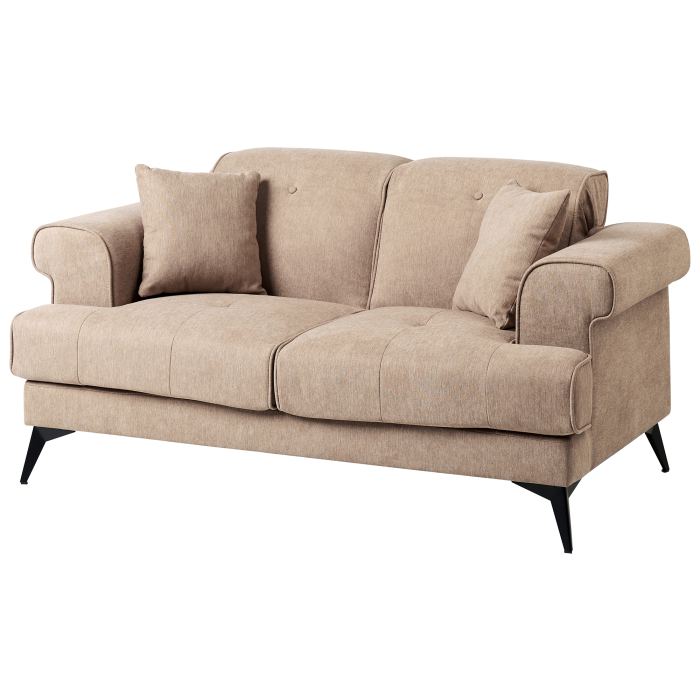 2-seater sofa SKIVE Light Brown [5]