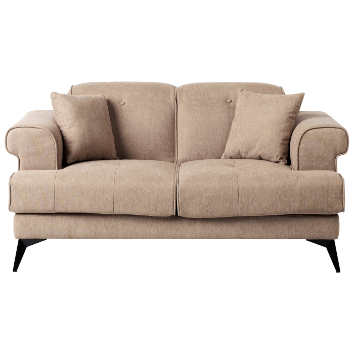2-seater sofa SKIVE Light Brown [4]