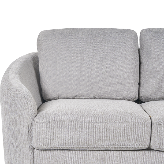 Canapea cu 2 locuri TROSA  Gri deschis [7]