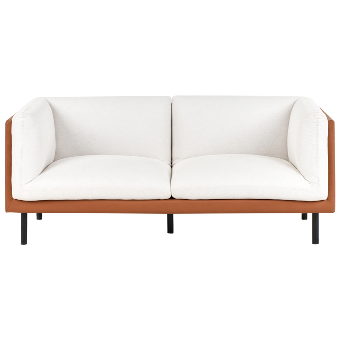 Canapea cu 2 locuri VORGOD  Alb-murdar [2]