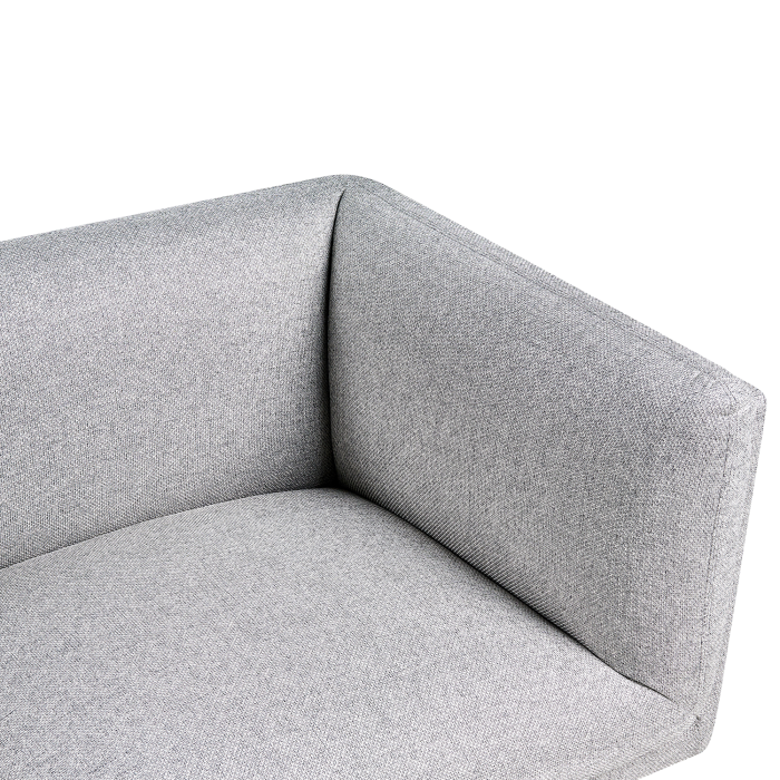 Canapea cu 2 locuri VORGOD  Gri deschis [7]