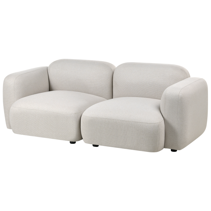 Canapea cu 3 locuri AFOSS  Bej deschis [4]