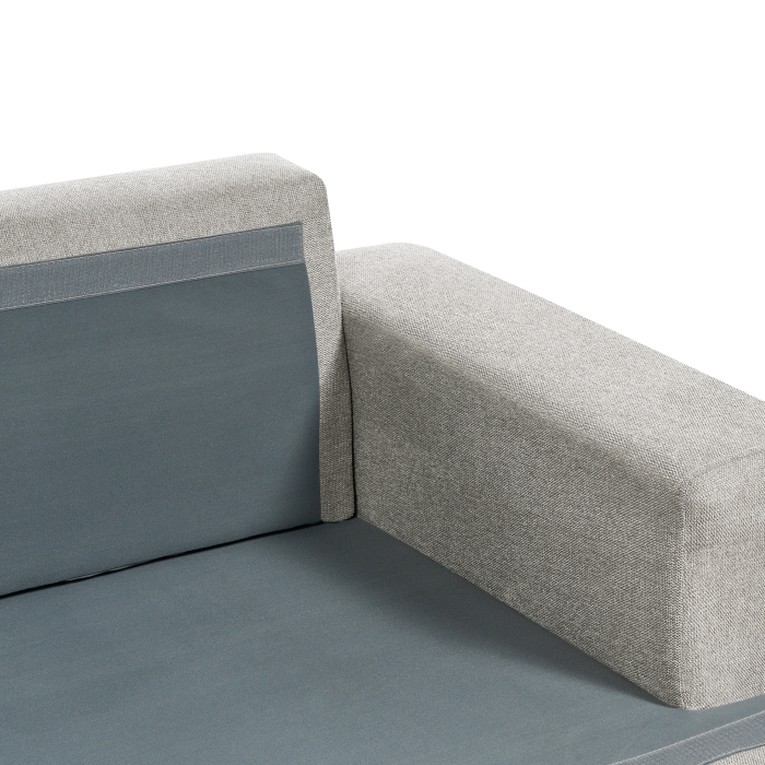 Canapea cu 3 locuri ALLA  Gri deschis [8]