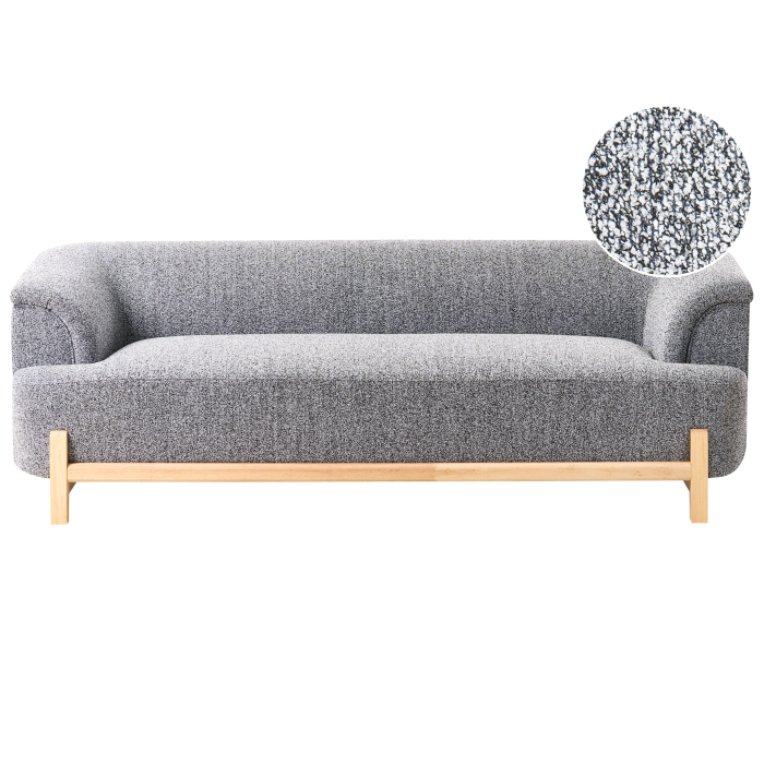 3-seater sofa ALNOR Dark Grey [2]