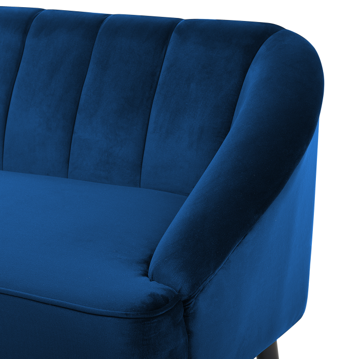 ALSVAG 3-seater sofa Velvet Navy Blue [6]