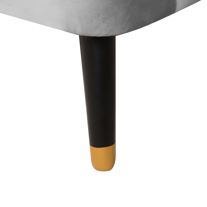 ALSVAG 3-seater sofa Velvet Light grey [8]