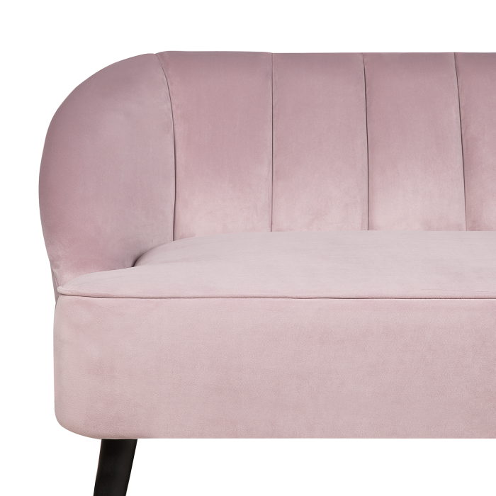 3-seater sofa ALSVAG Pink velvet [7]
