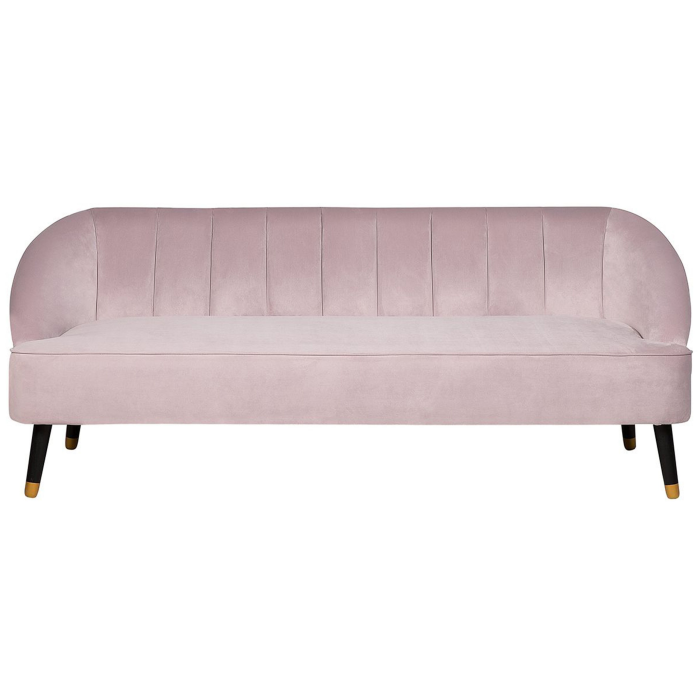 3-seater sofa ALSVAG Pink velvet [2]