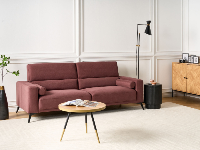 3-seater sofa ANGE Bordeaux [1]