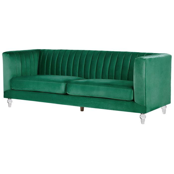 3-seater sofa ARVIKA Green Velvet [4]