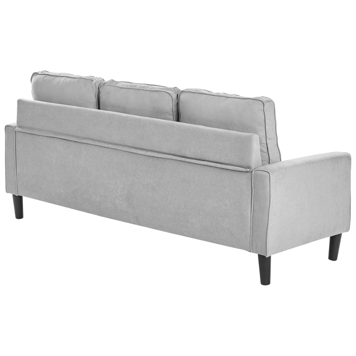 3-seater sofa AVESTA Light grey with ottoman [5]