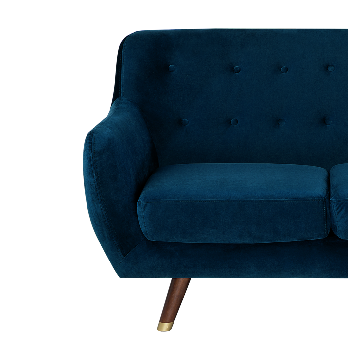 3-seater sofa BODO Velvet Navy blue [6]