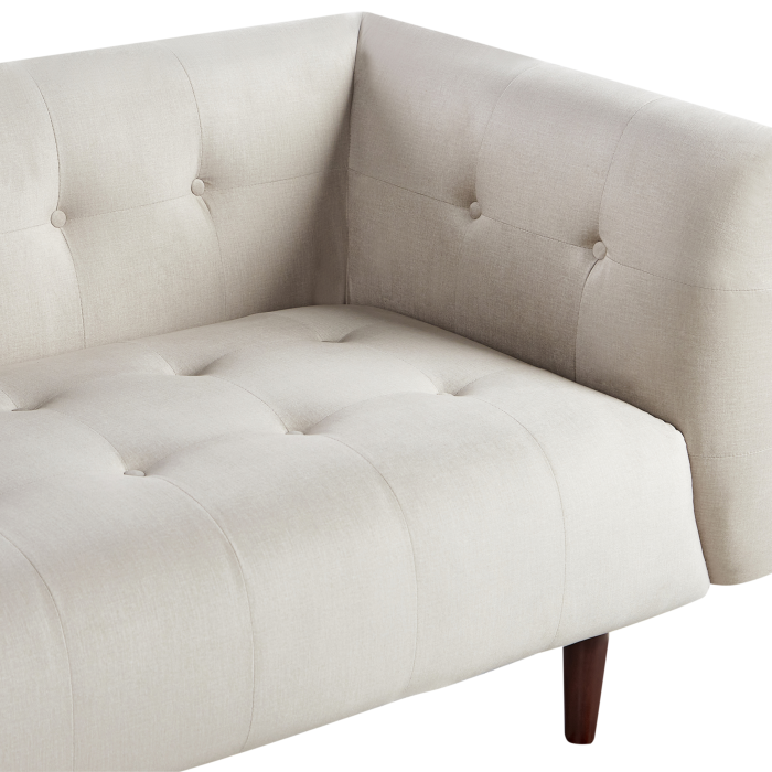 Canapea cu 3 locuri BYSKE  Bej deschis [8]