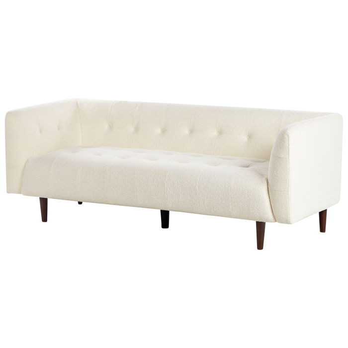 3-seater sofa BYSKE Off-white Boucle [5]