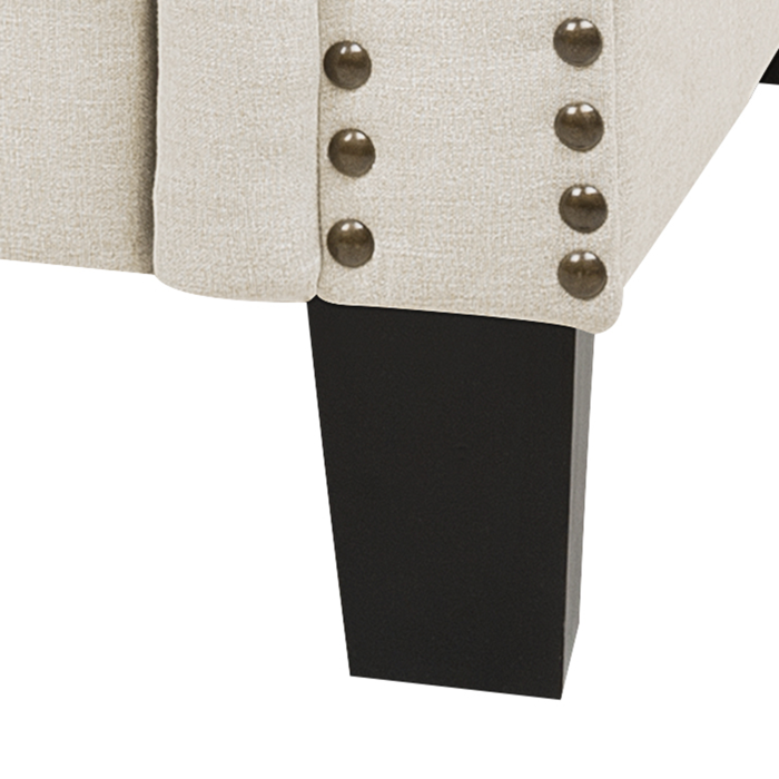 Canapea cu 3 locuri CHESTERFIELD  Bej [8]