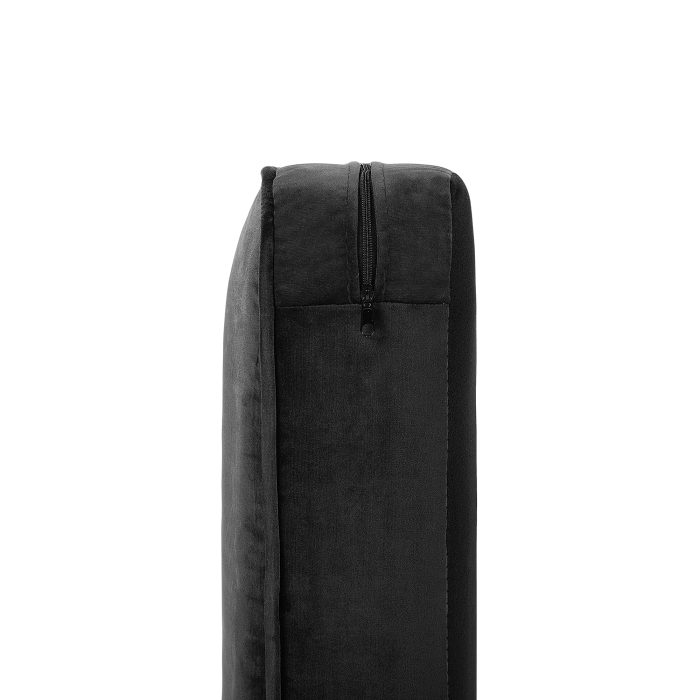 CHESTERFIELD 3-seater sofa Black velvet [10]