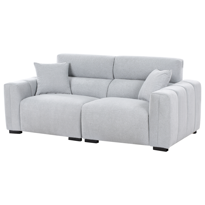 FAUSKAN 3-seater sofa bed Light blue [4]