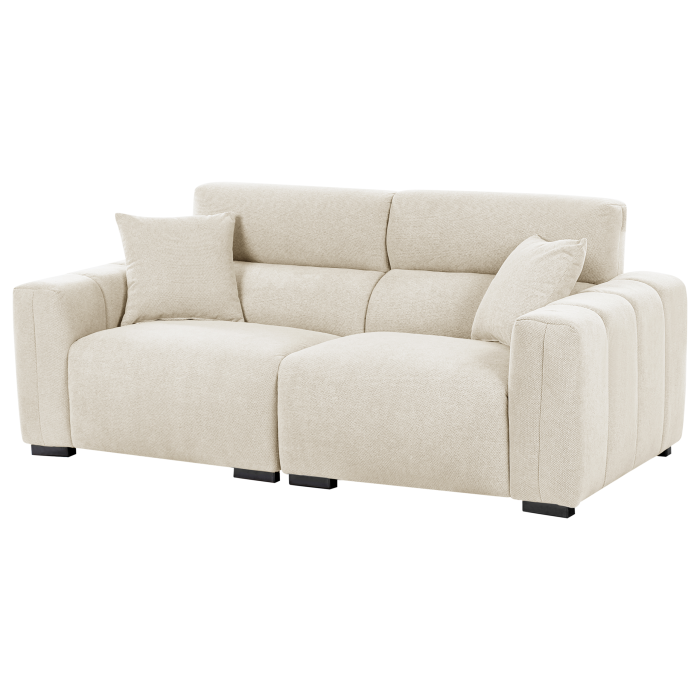 Canapea cu 3 locuri FAUSKAN   Bej deschis [4]