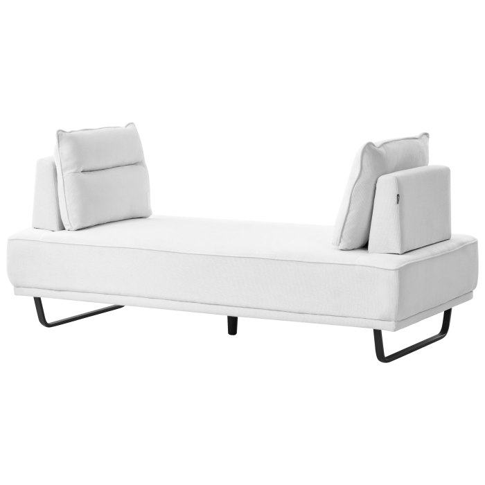 Canapea cu 3 locuri FAXEN  Alb [4]