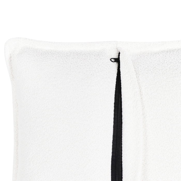 3-seater sofa HOBRO Boucle White [10]