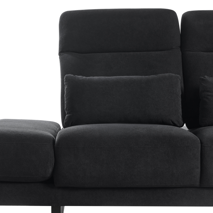 3-seater sofa IKAST Black [8]