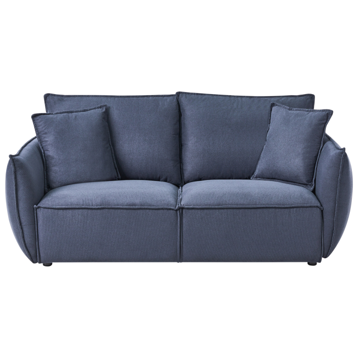 Canapea cu 3 locuri KUNES  Albastru închis [2]