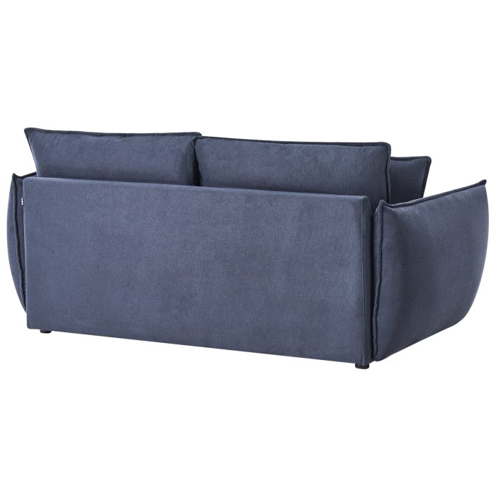 Canapea cu 3 locuri KUNES  Albastru închis [5]