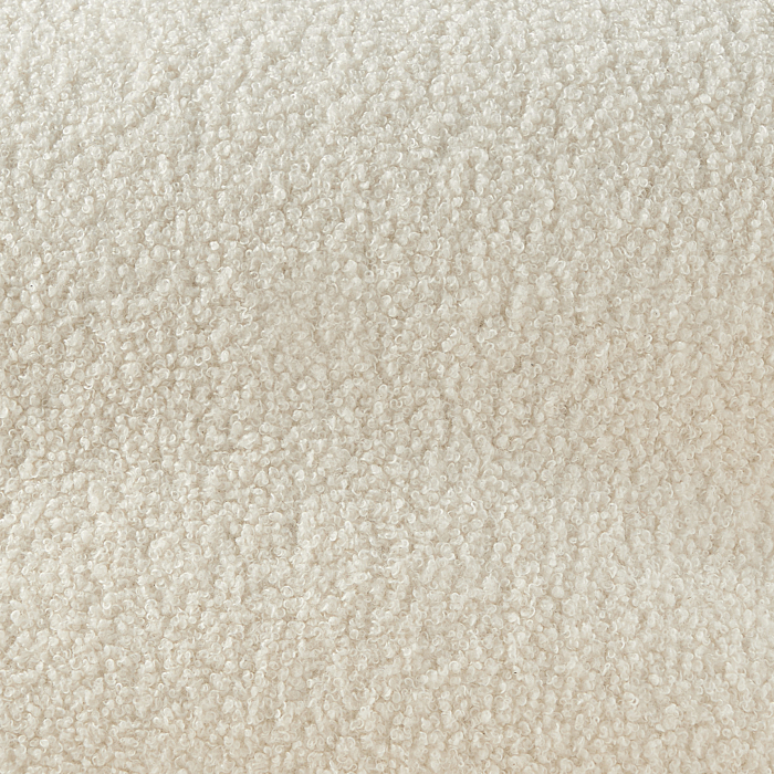 Canapea cu 3 locuri LENVIK Boucle Alb [11]