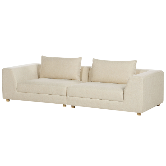 LERMON 3-seater sofa Beige [4]