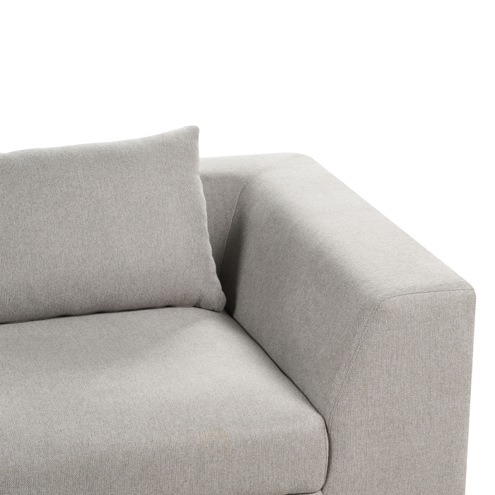 Canapea cu 3 locuri LERMON  Gri deschis [7]