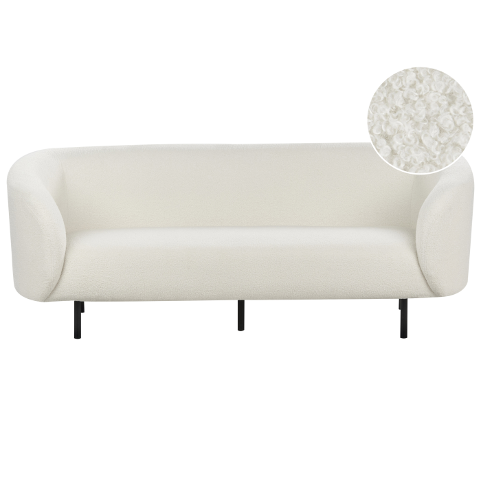 LOEN 3-seater sofa Boucle White [2]