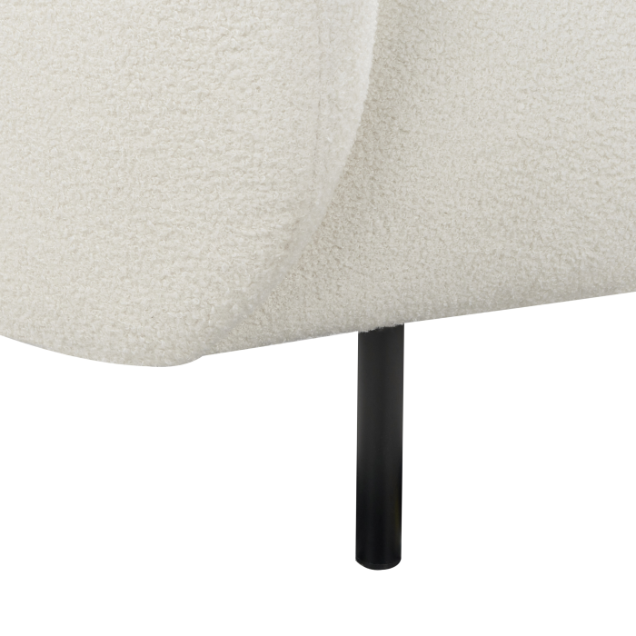 LOEN 3-seater sofa Boucle White [9]