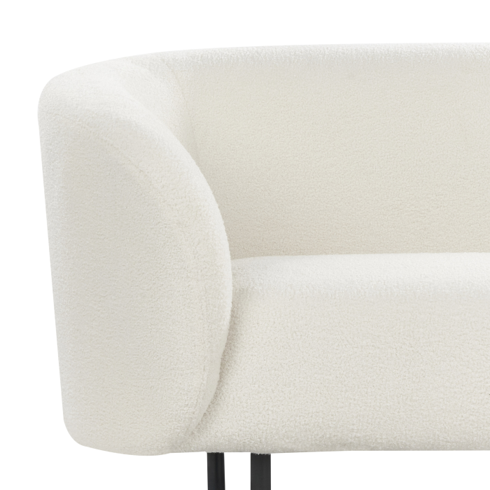 LOEN 3-seater sofa Boucle White [7]