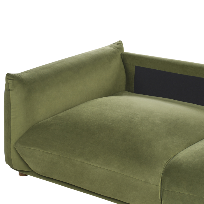 Canapea cu 3 locuri LUVOS Catifea Verde [10]