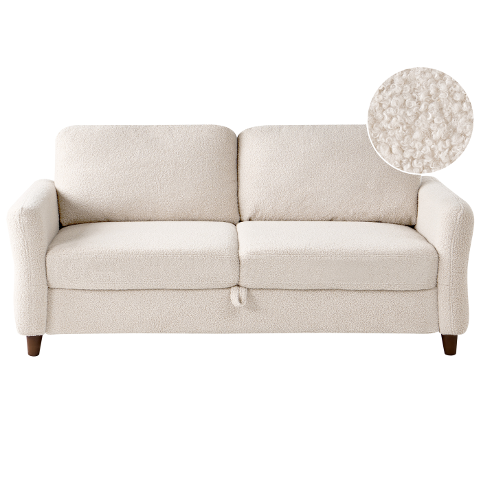 Canapea cu 3 locuri MARE Boucle Bej [2]