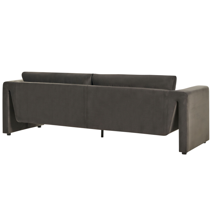 3-seater sofa MAUNU Velvet Graphite grey [5]