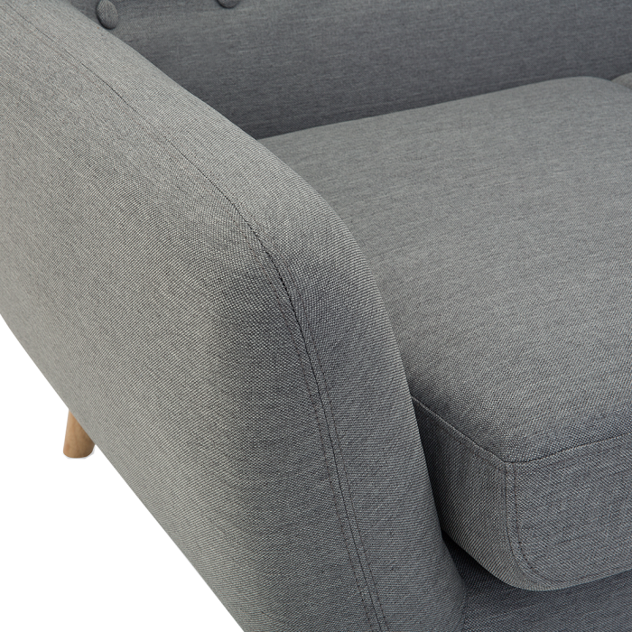 3-seater sofa MOTALA Light Grey [9]