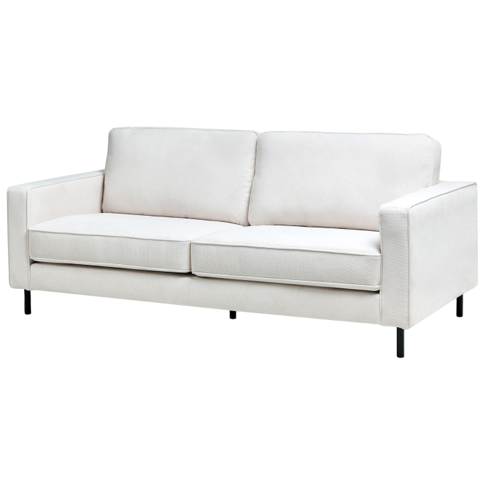 Canapea cu 3 locuri SAVALEN  Alb-murdar [4]