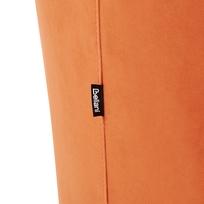 SAVAR 3-seater sofa bed Orange Velvet [9]