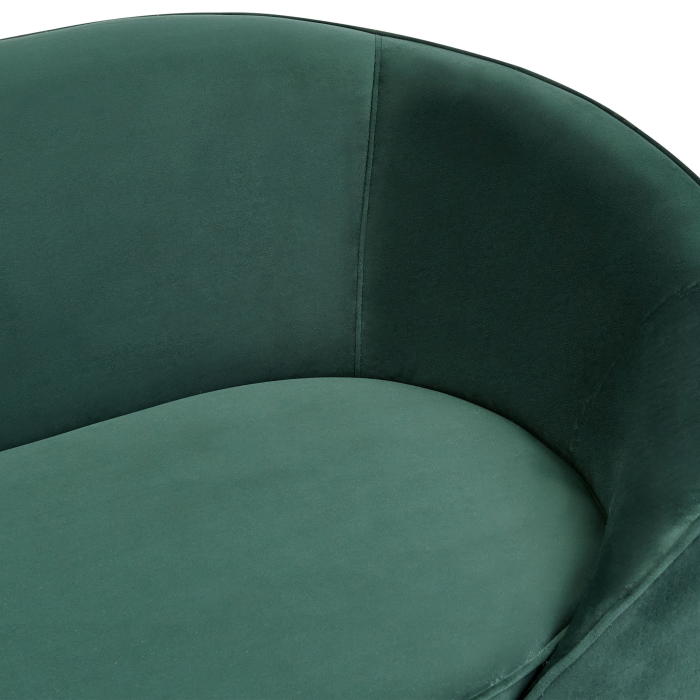 Canapea cu 3 locuri SAVAR Catifea Verde smarald [6]