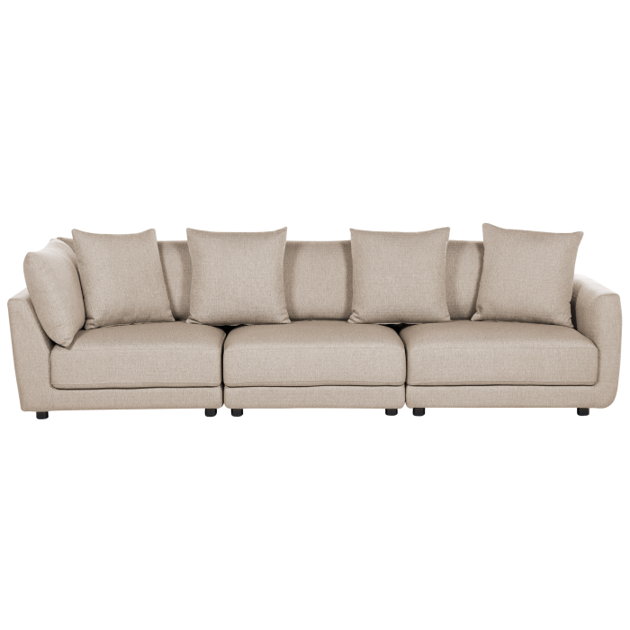 Canapea cu 3 locuri SIGTUNA  Bej cu otoman [5]