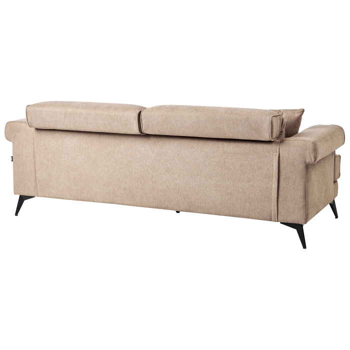 Canapea cu 3 locuri SKIVE  Maro deschis [7]