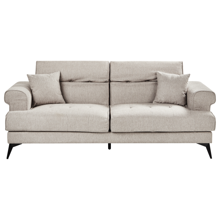 3-seater sofa SKIVE Taupe [2]