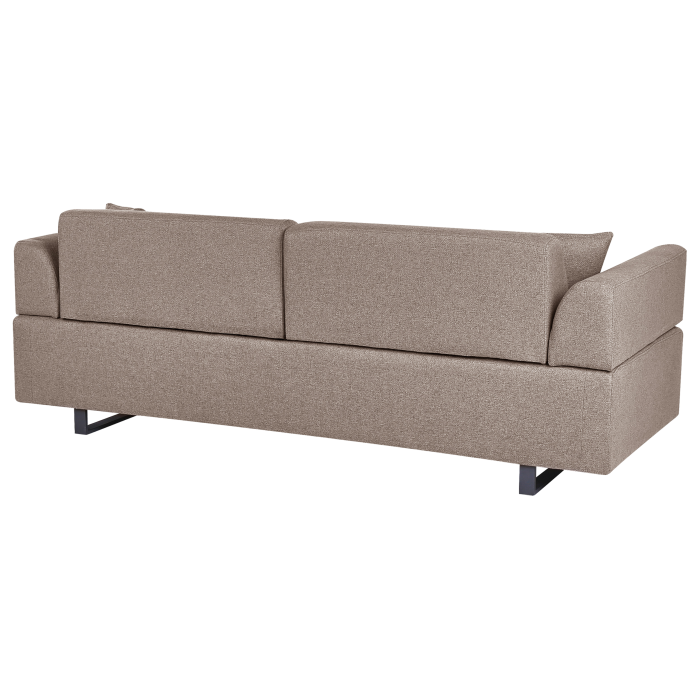 Canapea cu 3 locuri SOKNA  Maro deschis cu mese [5]