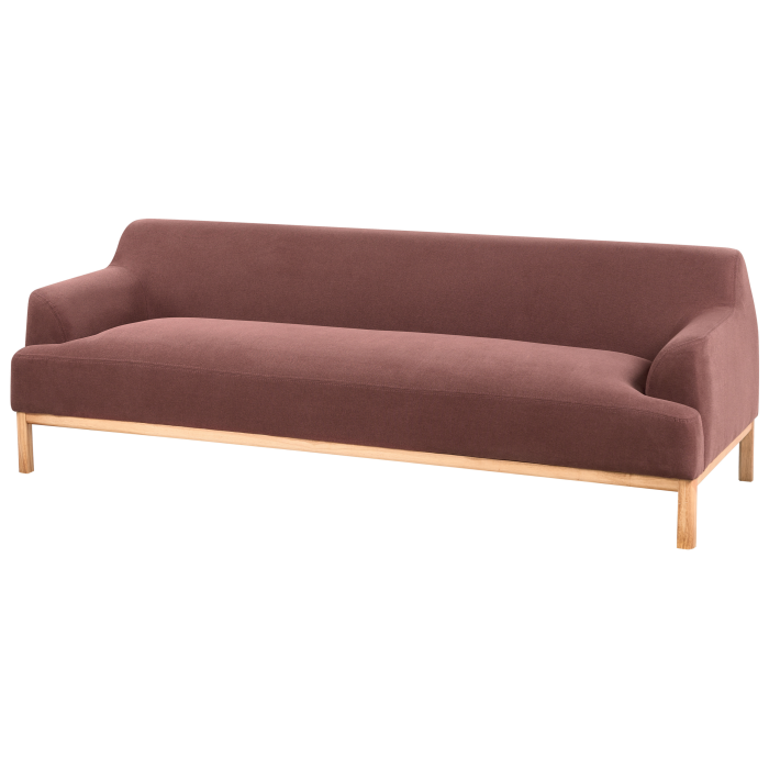 Canapea cu 3 locuri SOSJO  Bordo [4]