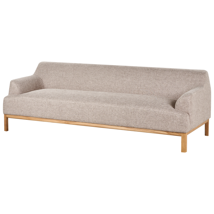 Canapea cu 3 locuri SOSJO  Maro deschis [4]