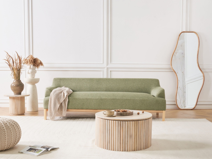 Canapea cu 3 locuri SOSJO  Verde măsliniu [1]