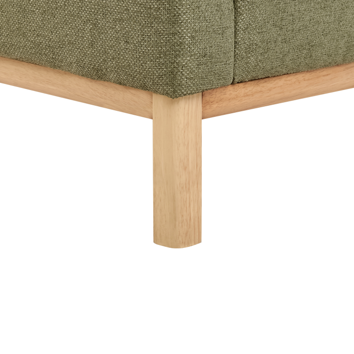 Canapea cu 3 locuri SOSJO  Verde măsliniu [8]