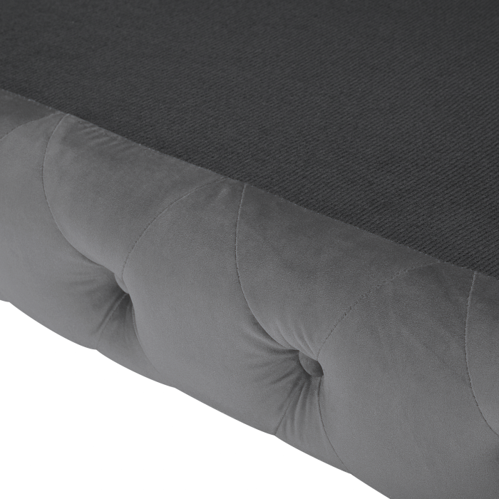 Canapea cu 3 locuri SOTRA Catifea Gri [8]